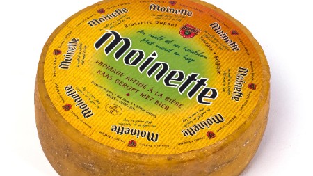 Fromage Moinette Malt et Houblon (pâte pressée) 1 roue +/- 1,5kg  (~1,5 kg)