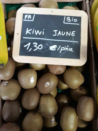 Kiwi Jaune 1.30 pièce  (pc)