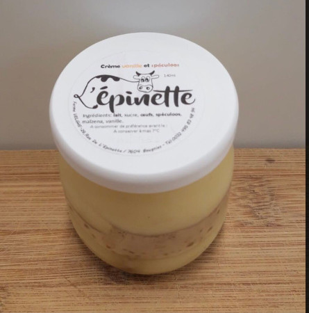 Crème vanille spéculoos  (pc)