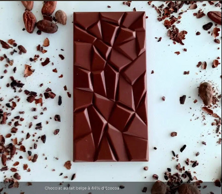 Chocolat Lait 44 % Ecocoa  (* 90gr)