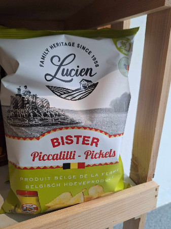 Chips Lucien Bister ( Piccalilli- pickels)  (pc)