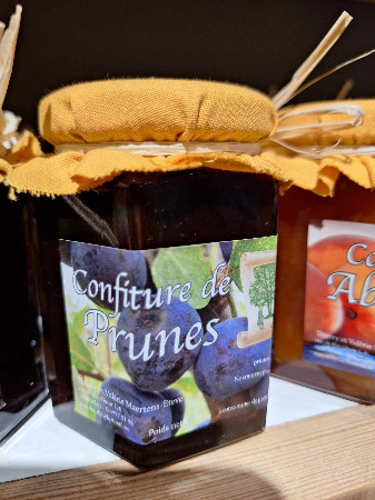 Confiture de prunes(220g)  (pc)