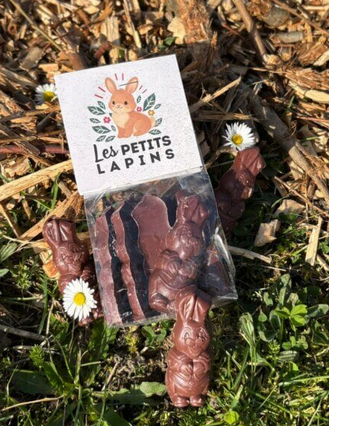 Petits lapins chocolat au lait - 120 gr  (pc)