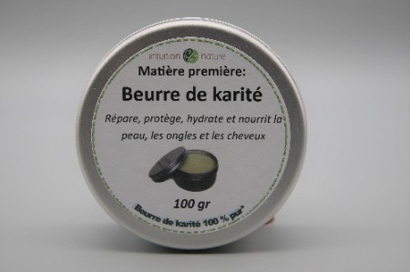 Beurre de karité pur  provenant du Burkina Faso  (* 10cℓ)