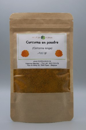 Curcuma en poudre provenant du Maroc  (* 100gr)