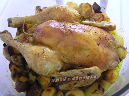 Poulet de ferme  (~1,2 kg)